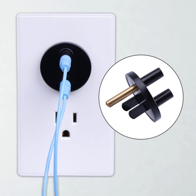 HPFIX Grounded Outlet Plug, Anti-Static Wrist Strap (Adjustable up to Size XL) and Grounding Cord, Earth Connection | ESD Safe for Computer, PC Building Eelectronics - Image 3